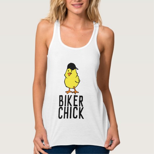 BIKER CHICK, T-shirts voor motorfietsen voor dames (Voorkant)