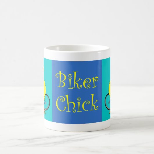 Biker Chick Tekst Koffiemok (Center)