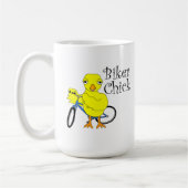 Biker Chick Tekst Koffiemok (Links)