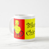 Biker Chick Tekst Koffiemok (Voorkant links)