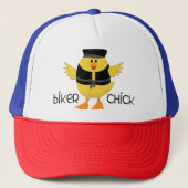 Biker Chick Trucker Pet (Voorkant)