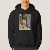 Biker Chicken black hooded sweatshirt (Voorkant)