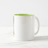 Biker Chicken "the original" two tone mok (Voorkant rechts)