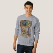 Biker Chicks grijs sweatshirt (Voorkant volledig)
