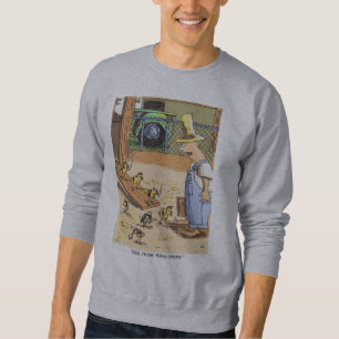 Biker Chicks grijs sweatshirt