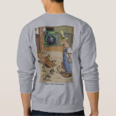 Biker Chicks grijs sweatshirt terug (Achterkant)