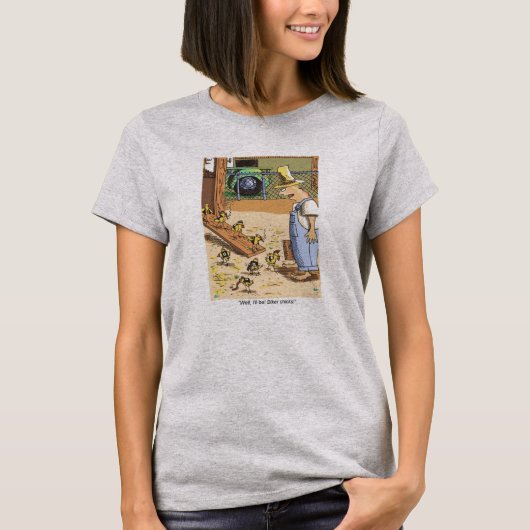 Biker Chicks women grijs T-shirt (Voorkant)