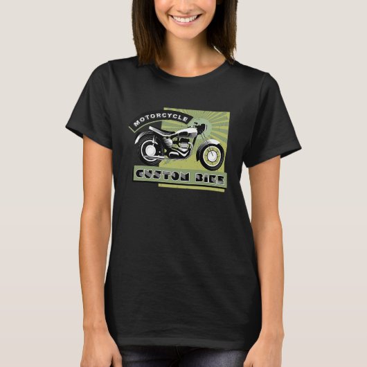 Biker Clothing Ride Legendary Motorcycles T-shirt (Voorkant)