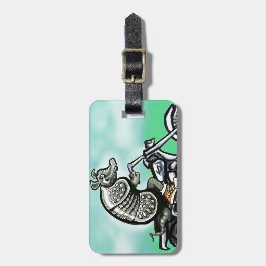 Biker Club Dillo Bagagelabel (Voorkant verticaal)