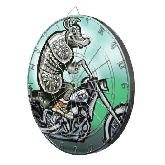 Biker Club Dillo Dartbord (Voorkant Rechts)