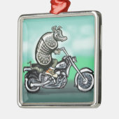 Biker Club Dillo Metalen Ornament (Links)