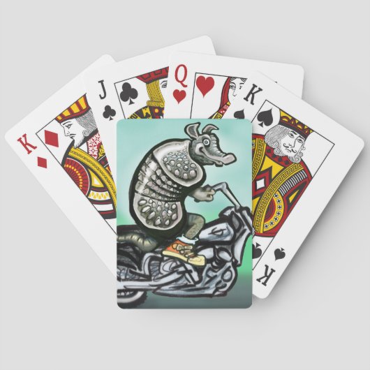 Biker Club Dillo Pokerkaarten (Achterkant)