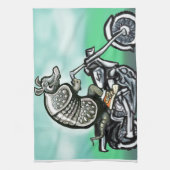 Biker Club Dillo Theedoek (Verticaal)