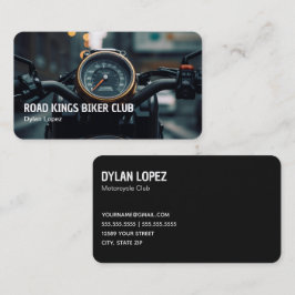 Biker Club Motorcycle Visitekaartje