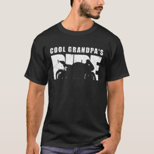Biker Coole Opa's Rijden op Motorfietsen T-shirt