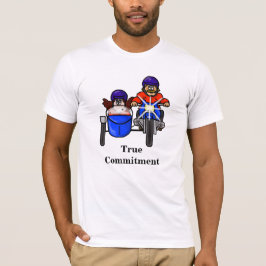 Biker Couple Commitment T-shirt