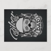 Biker Dad Briefkaart (Voorkant)
