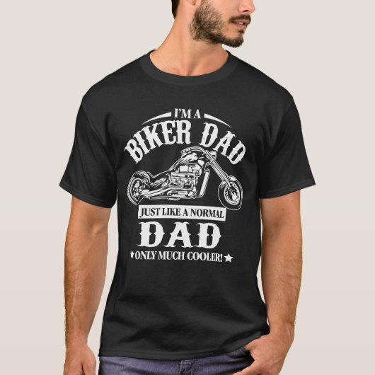 Biker Dad T-shirt (Voorkant)