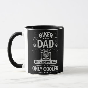 Biker Dad Vaderdag  design Mok