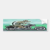 Biker Dillo Bumpersticker (Voorkant)