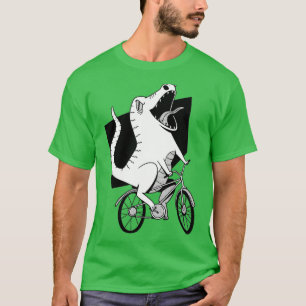 BIKER DINOSAUR T-SHIRT