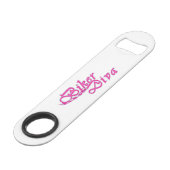Biker Diva Speed Flessenopener (Voorkant Gekanteld)