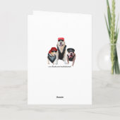  Biker Dogs Verjaardag Kaart (Achterkant)