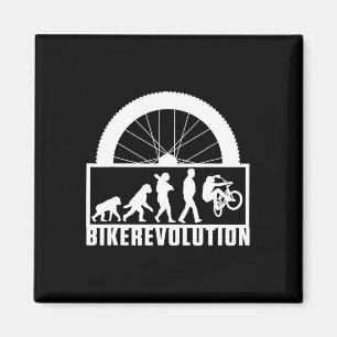 Biker Evolution Fiets Bmx Mtb Mountainbike Magneet