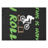 Biker fietsenlijst - Unieke Cycling Lover Cadeaubo Tafelkleed (Voorkant (Horizontaal))