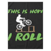 Biker fietsenlijst - Unieke Cycling Lover Cadeaubo Tafelkleed (Voorkant)