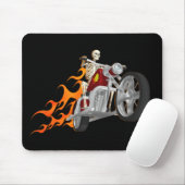Biker & Flames: Muismat (Met muis)