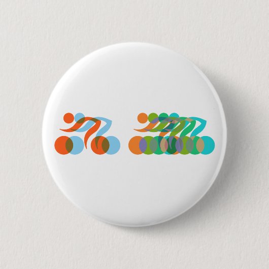 Biker freak ronde button 5,7 cm (Voorkant)