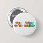 Biker freak ronde button 5,7 cm (Voorkant /achterkant)