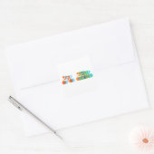 Biker freak vierkante sticker (Envelop)