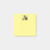 Biker gele notitieblokken post-it® notes (Voorkant)