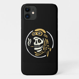  Biker Ghost Pilot Halloween Funny Gift Case-Mate iPhone Case