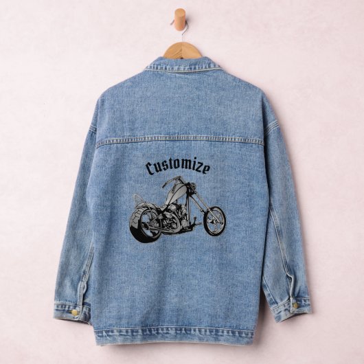 Biker Girl Denim Jacket (Hangar)