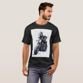 Biker Girl T-shirt (Voorkant volledig)
