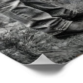 Biker Gothic Wedding Skull Rose Arch Selective  Poster (Hoek)