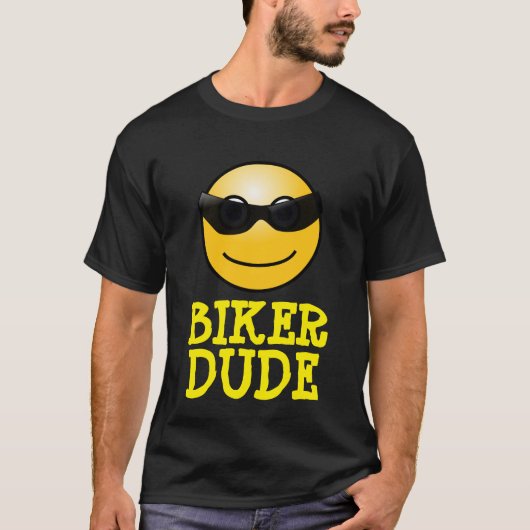 Biker Gozer, Motorfiets T-shirts, Grappig T-shirt (Voorkant)