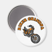 BIKER GRANDPA MAGNEET (Voorkant / Achterkant)