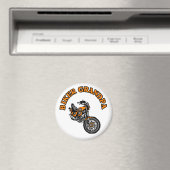 BIKER GRANDPA MAGNEET (Insitu (Vaatwasser))