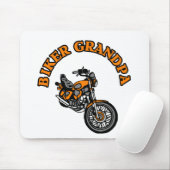 BIKER GRANDPA MUISMAT (Met muis)