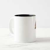 BIKER GRANDPA TWEEKLEURIGE KOFFIEMOK (Voorkant links)