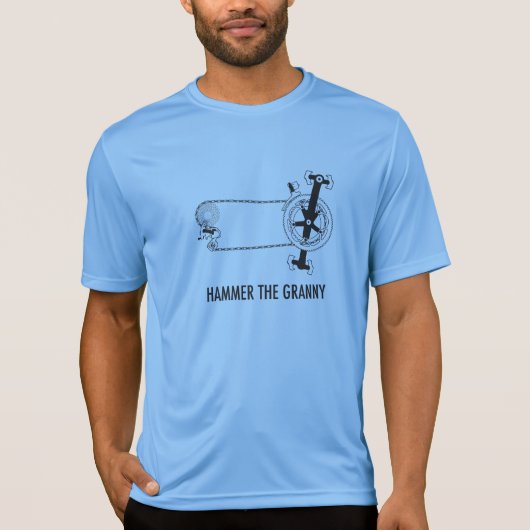 Biker Granny Gear T-shirt (Voorkant)