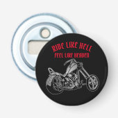 Biker Heaven Button Flesopener (Voorkant)