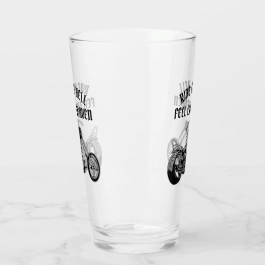 Biker Heaven Glas (Links)