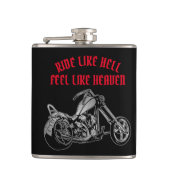 Biker Heaven Heupfles (Voorkant)