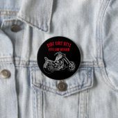 Biker Heaven Ronde Button 7,6 Cm (In situ)