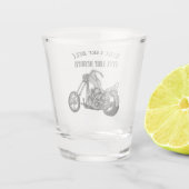 Biker Heaven Shot Glas (Achterkant)